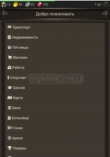 Wscms v.0.0.2 Ядро онлайн игры
