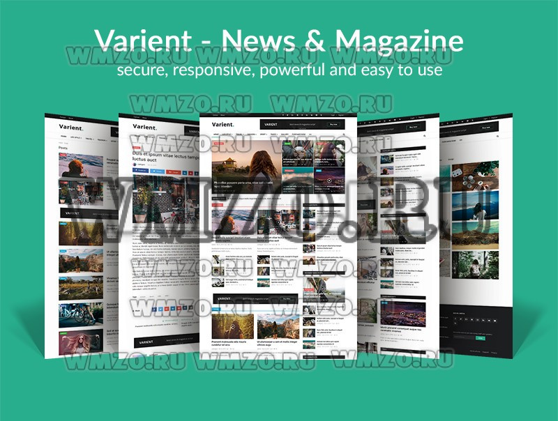 Varient v1.6.3 NULLED – скрипт новостного портала