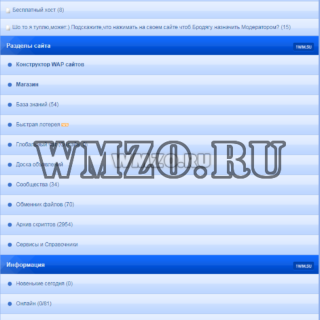 Бекап конструктора сайтов 1wm.su