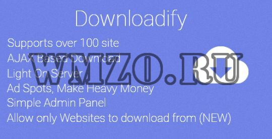 Скрипт загрузки видео - Downloadify v1.0