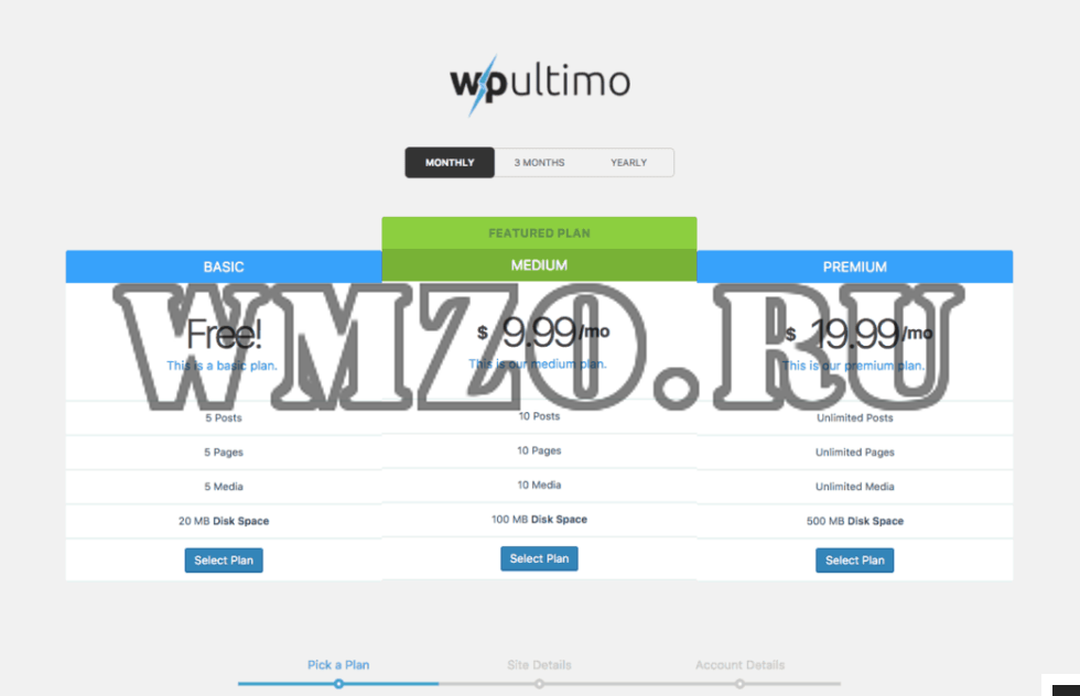 WP Ultimo v2.0.10 - инструмент для создания премиальной сети WP