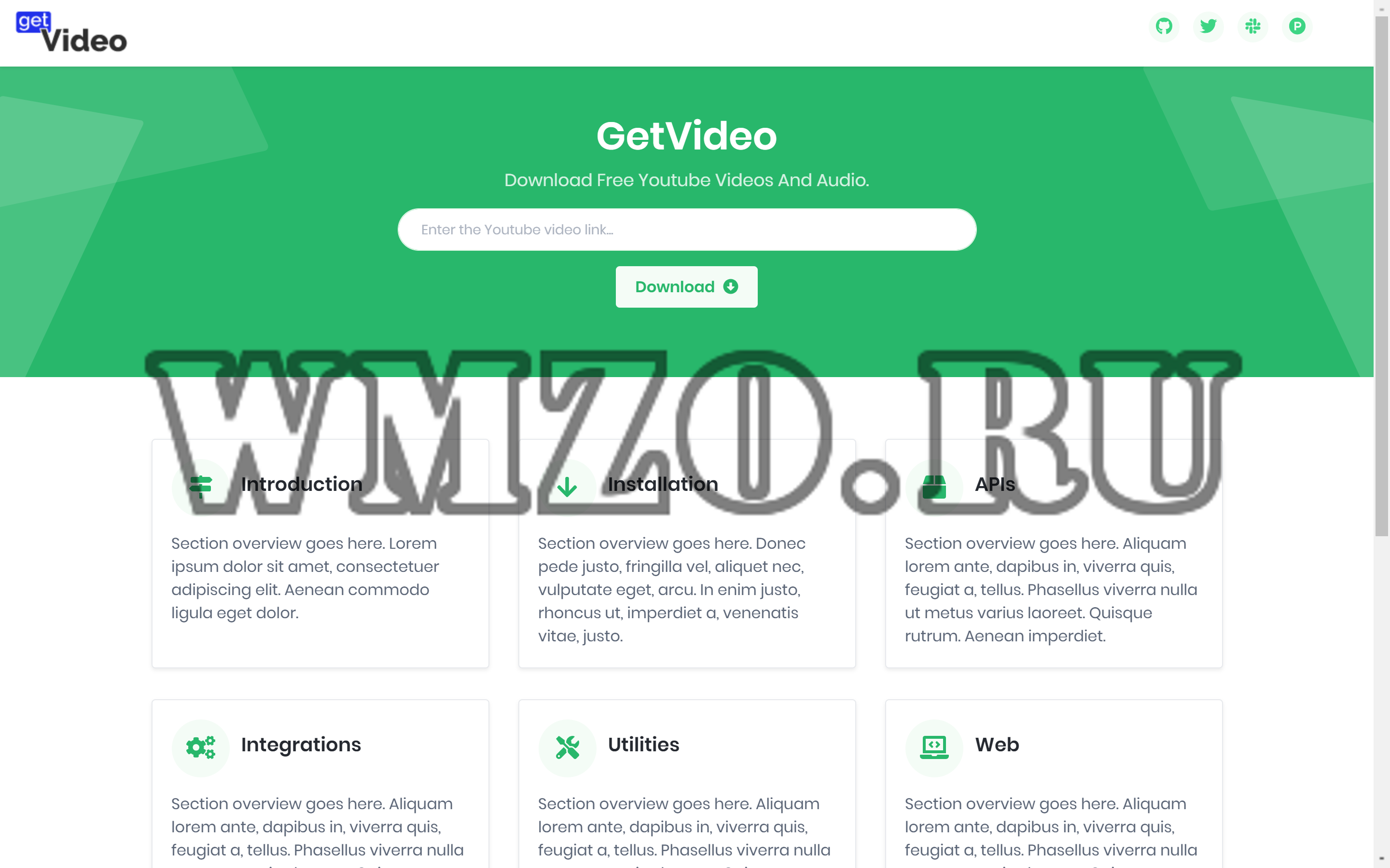 GetVideo скрипт скачивания видео с YouTube на NodeJS