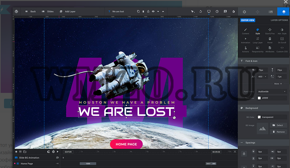 Slider Revolution WordPress v6.5.17 NULLED - слайдер для WordPress (плагины + шаблоны)