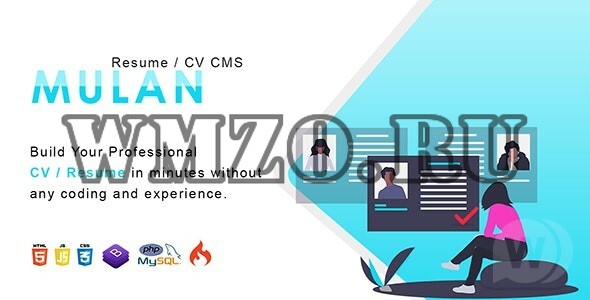 Mulan v2.3.2 - CMS сайта визитки