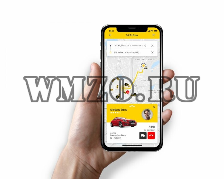 Gitex - Мобильное HTML приложение Taxi Nulled