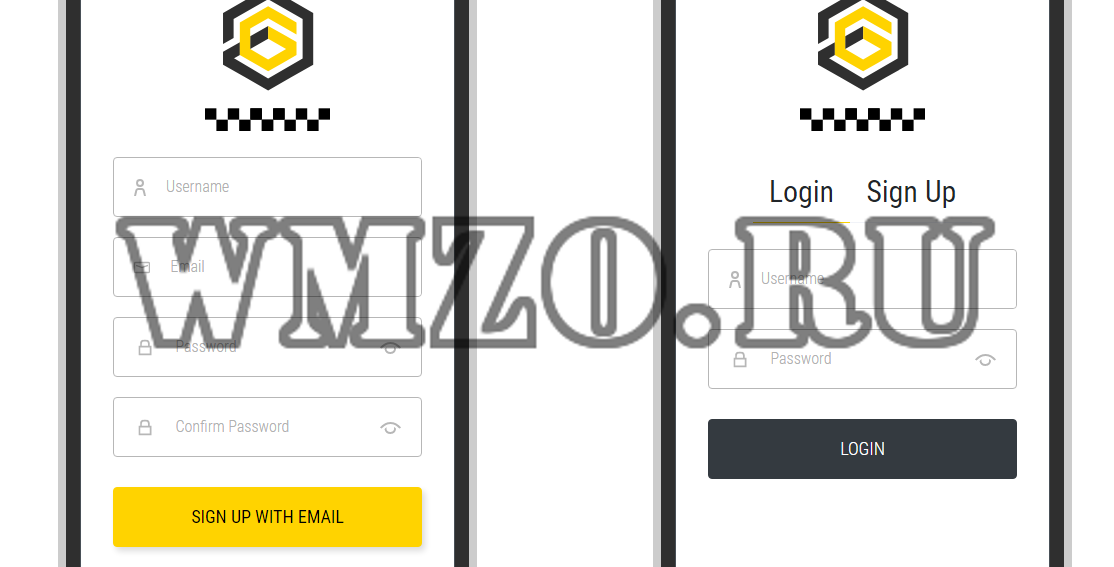 Gitex - Мобильное HTML приложение Taxi Nulled