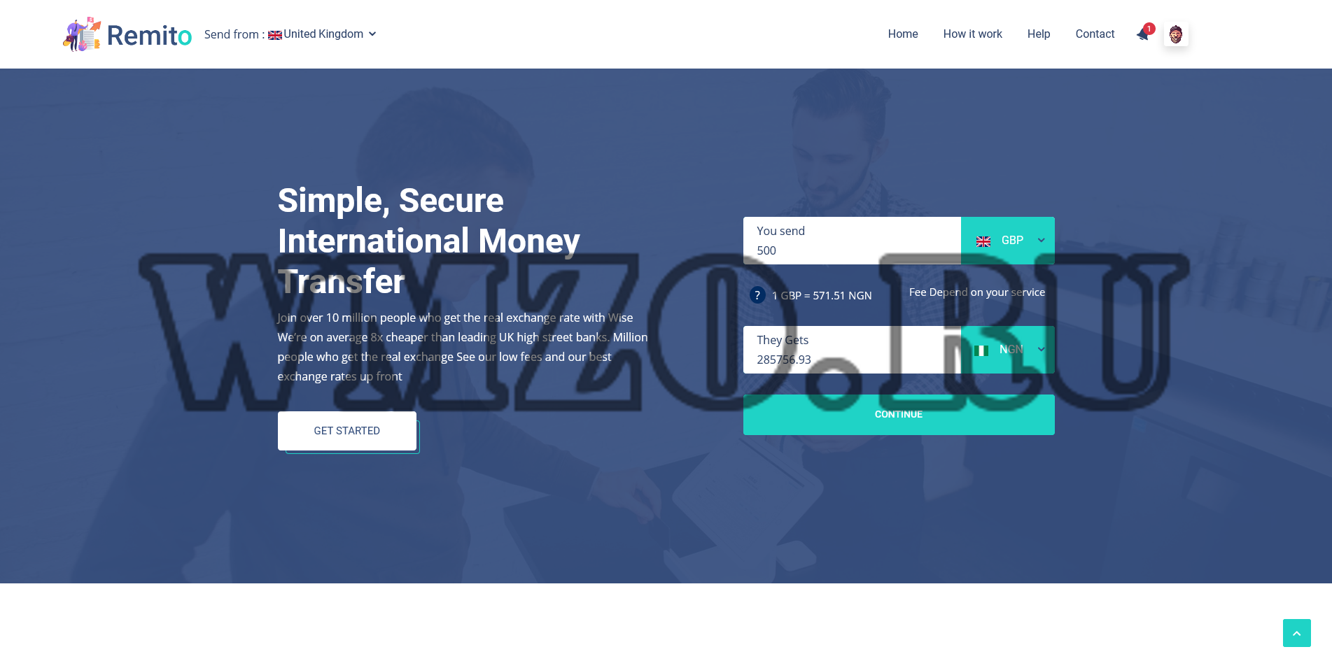 Remito v1.0 - скрипт денежных переводов онлайн