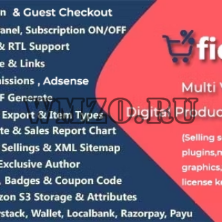 ficKrr v1.6 - торговая площадка цифровых продуктов