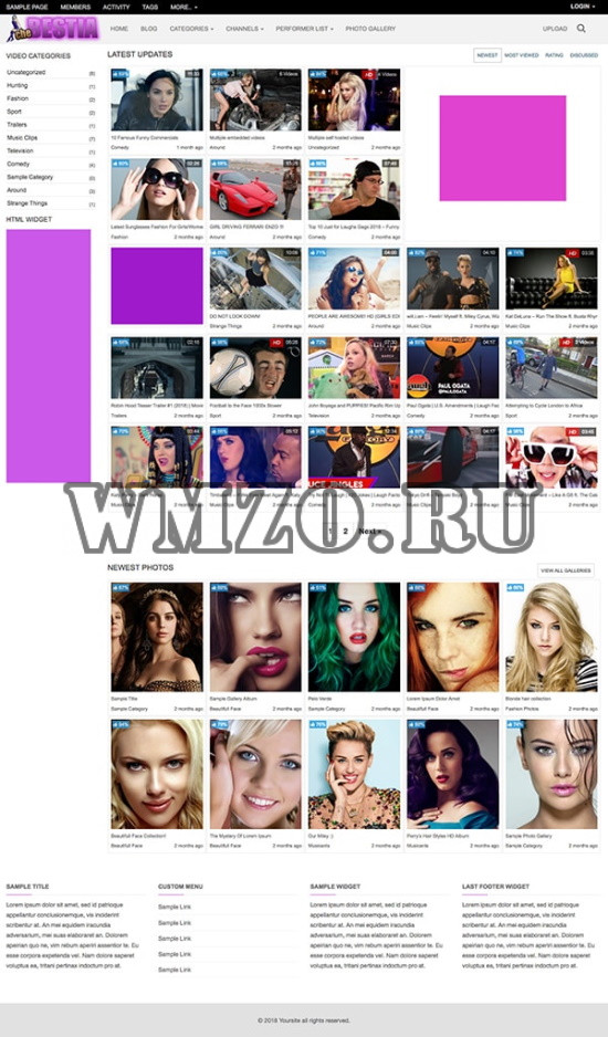Bestia v3.2.0 NULLED - Гибкая адаптивная тема WordPress