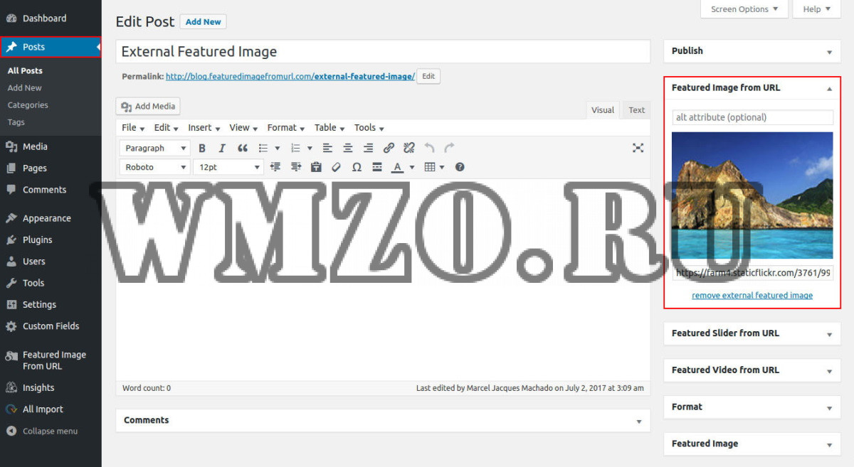 Плагин Featured Image from URL Premium v5.7.7 NULLED