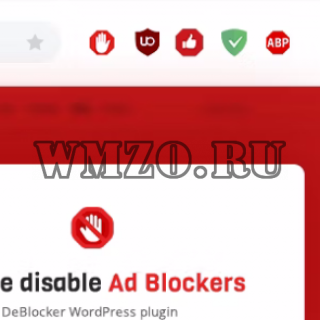 DeBlocker v3.1.7 NULLED - детектор AdBlock для WordPress