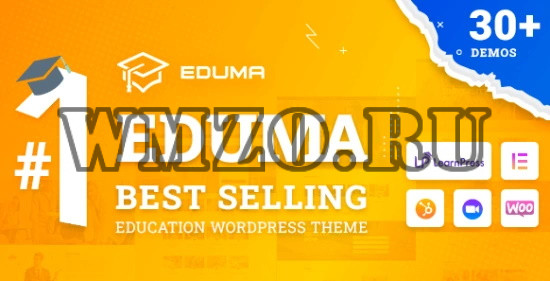 Eduma v5.0.5 NULLED - WordPress шаблон на тему образования
