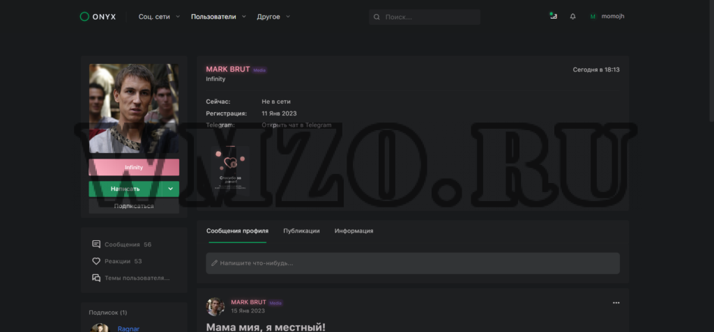 Onyx - Адаптивный html5 шаблон