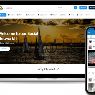 SocialEngine PHP v6.5.0 NULLED - Скрипт социальной сети
