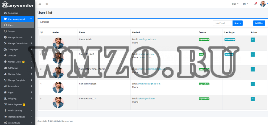 Скачать скрипт интернет-магазина Manyvendor v3.3