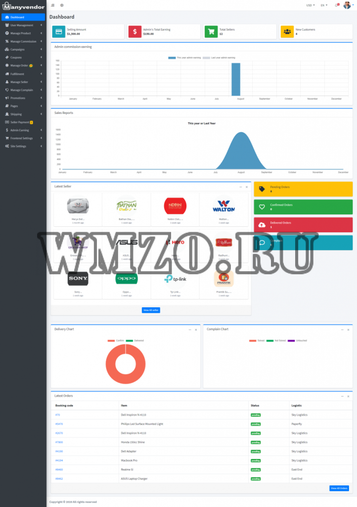 Скачать скрипт интернет-магазина Manyvendor v3.3