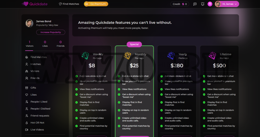 Скрипт сайта знакомств QuickDate v1.4.2 NULLED