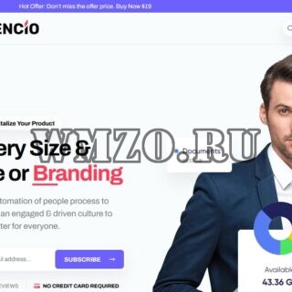 Скачать Gencio - Shareware html шаблон